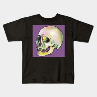 Purple Skull Kids T-Shirt